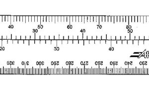AFE AS-4 Nautical Ruler 1:1 million/500,000