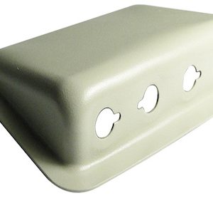Mic/Phone Jack Housing 4-hole Aluminium