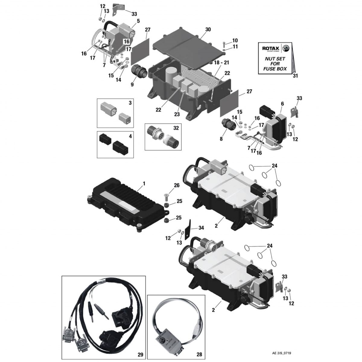 Chapter 76-10-00 : Engine Control Unit, Fuse Box Regulator